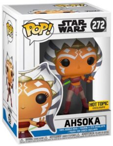 Ahsoka Tano en pose d’action — vue 1