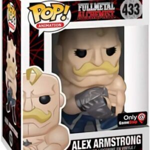 Alex Armstrong, figurine POP classique de Fullmetal Alchemist