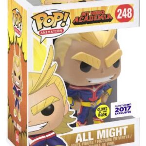 All Might, version lumineuse dans le noir