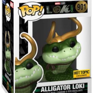 Alligator Loki, la figurine POP de sa variante Marvel
