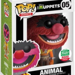 Animal floqué, la POP des Muppets