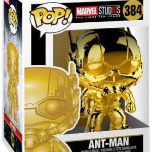 Ant-Man en finition Chrome Or