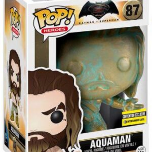 Aquaman - Patine, figurine POP à finition Platine