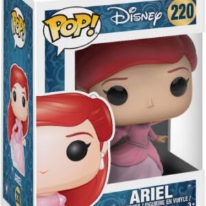 Ariel dans sa robe rose