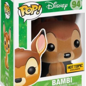 Bambi en version floquée, figurine POP Disney