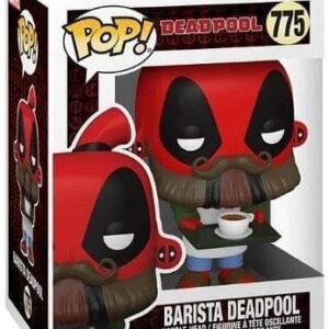 Deadpool en barista – figurine POP