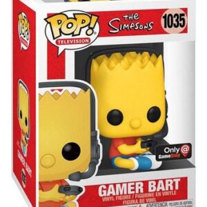 Bart Simpson dans sa version Gamer