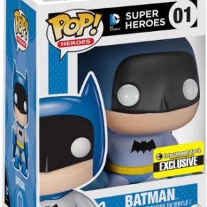 Batman en costume bleu, version POP classique