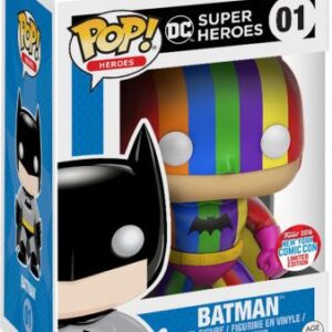 Batman en Costume Multicolore – figurine POP