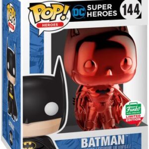 Batman en version Chrome Rouge