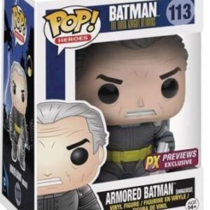 Batman démasqué : la déclinaison Armored Batman