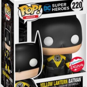 Batman dans sa version Yellow Lantern