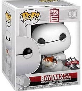 Baymax avec Mochi : figurine POP de 15 cm