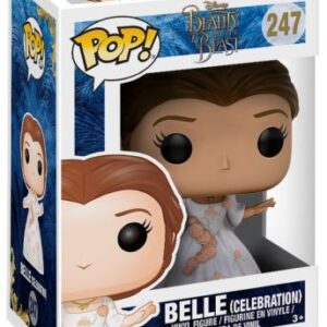 Belle en version Fête, porte-clés POP