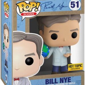 Bill Nye avec Globe terrestre – figurine POP