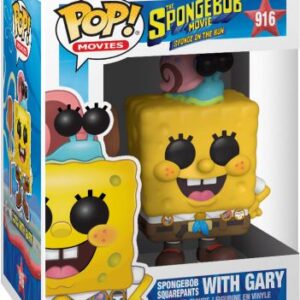 Bob l’Éponge et Gary : figurine POP Movies