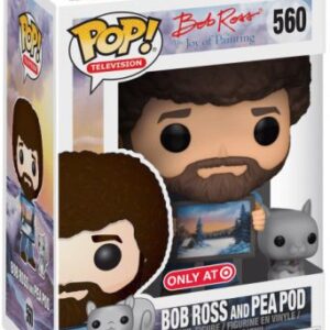 Bob Ross accompagné de Pea Pod