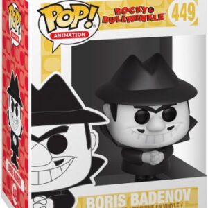 Boris Badenov en version Noir & Blanc