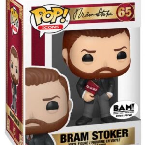 Bram Stoker tenant un livre
