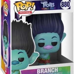 Branch dans Trolls World Tour : figurine POP classique