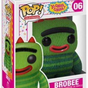 Brobee, la figurine POP classique de Yo Gabba Gabba!