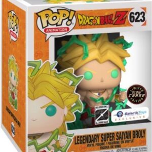 Broly POP 15 cm, version Chase brillante dans le noir