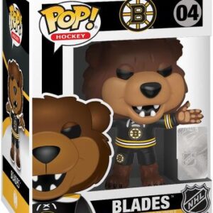 Bruins - Blades, la mascotte en POP Hockey