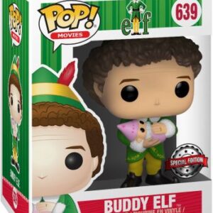 Buddy l’Elfe avec Bébé – figurine POP Movies
