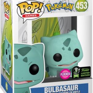 Bulbizarre en version floquée — POP