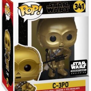 C-3PO et son Bowcaster – figurine POP