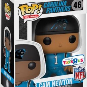 Cam Newton, quarterback américain en figurine POP