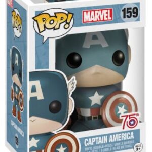 Captain America avec bouclier — édition Sepia