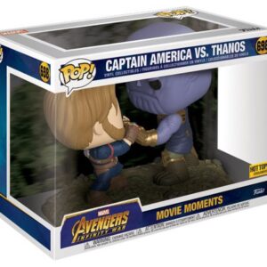 Captain America face à Thanos — scène de confrontation