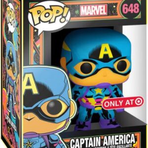 Captain America en version Néon