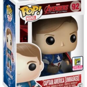 Captain America sans casque — version Unmasked