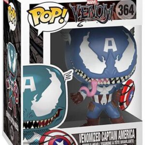 Captain America dans sa version Venomisée