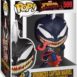 Captain Marvel face au symbiote : version Vénomisée