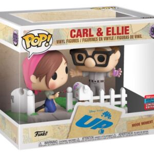 Carl et Ellie devant leur peinture