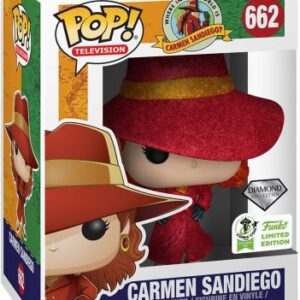 Carmen Sandiego en version pailletée