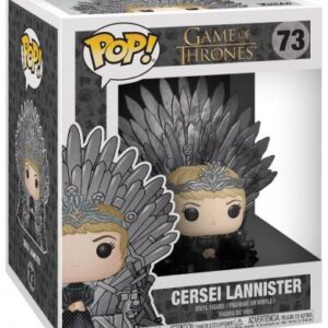 Cersei Lannister assise sur le Trône de Fer