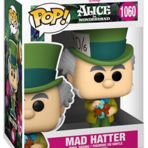 Chapelier Fou : figurine POP Disney d’Alice au Pays des Merveilles