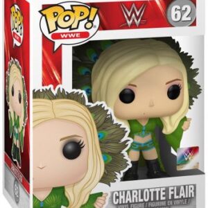 Charlotte Flair en vert – figurine POP WWE