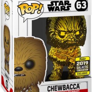 Chewbacca en version Chromé Or