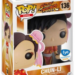 Chun-Li en tenue rouge – figurine POP Games