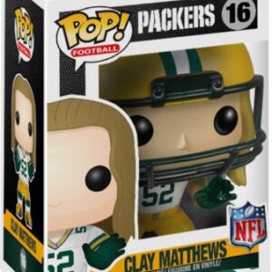 Clay Matthews Jr. en figurine POP NFL