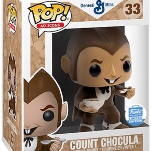 Comte Chocula et son bol de céréales avec cuillère
