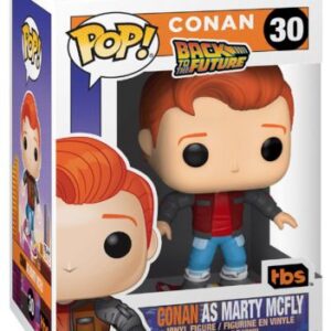 Conan O'Brien dans le rôle de Marty McFly