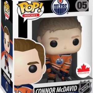 Connor McDavid en tenue orange