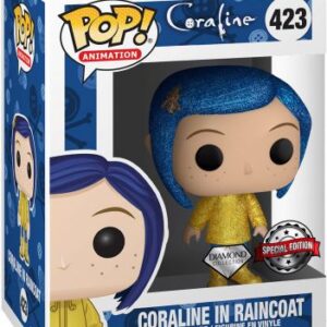 Coraline Jones en imperméable scintillant