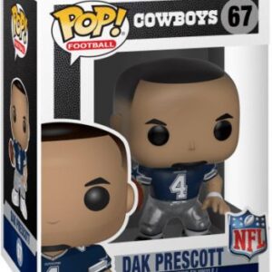 Dak Prescott, figurine POP aux couleurs des Cowboys